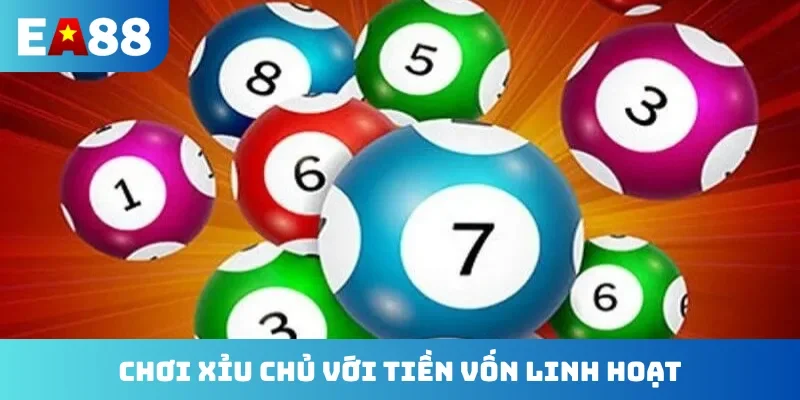 Chơi xỉu chủ với tiền vốn linh hoạt